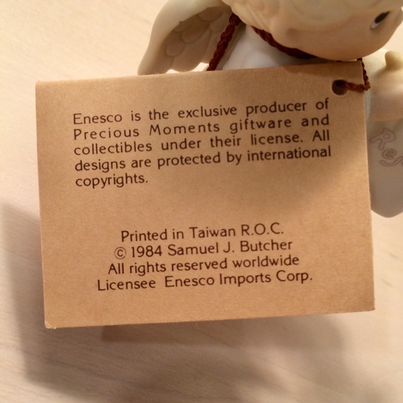 NEW! Vintage Precious Moments Ceramic Christmas Decoration - Picture 7 of 10